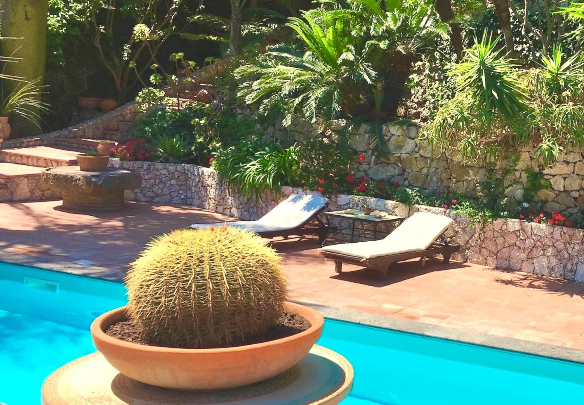 Villa Lou Taormina Private Villa With Panoramic Sea View Pool Bagian luar foto